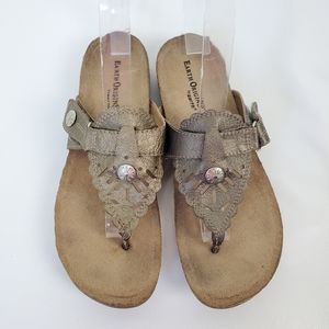 Earth Origins by EARTH TARA Leather Cork Sandals